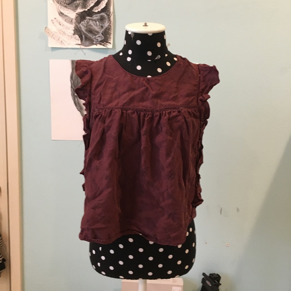 Maroon Tank Top
